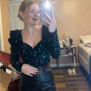 Shop These Three Sequin Bodysuit